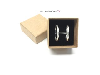 argollas plata 925mm