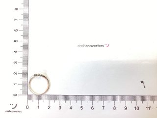 anillo plata 925mm con piedra con circonita