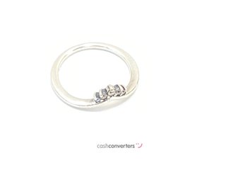 anillo plata 925mm con piedra con circonita