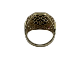 sello oro 18k con piedra con onix t. 20 (19,1 mm)