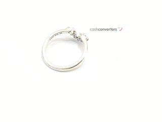 anillo plata 925mm con piedra con circonita