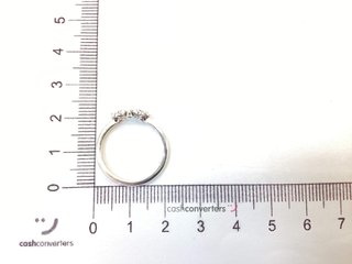 anillo plata 925mm con piedra con circonita