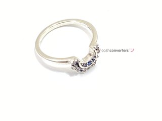 anillo plata 925mm con piedra con circonita