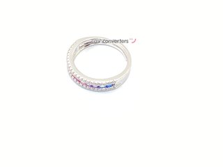anillo plata 925mm con piedra con circonita,