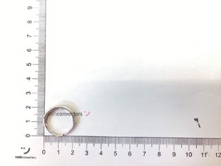 anillo plata 925mm con piedra con circonita,