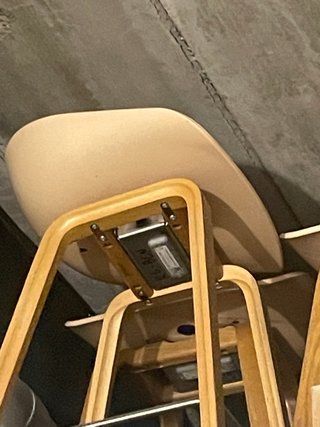 Juego de 2 sillas de bar