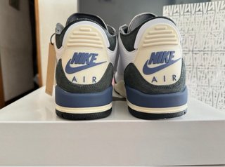 Jordan Retro 3 A Ma Maniere Gris Blanco