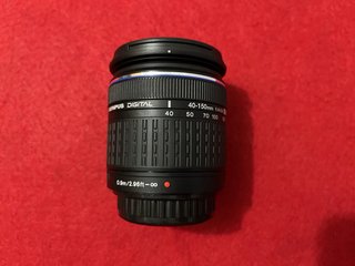 Olympus Zuiko 40-150mm 4/3 Como Nuevo con Parasol