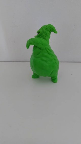 Figura Oogie Boogie Pesadilla antes de Navidad.