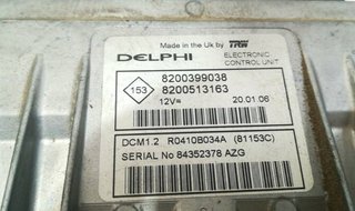 293444 centralita 8200513163 renault scenic ii 1.5