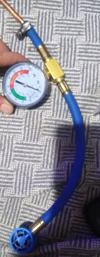 Manómetro PSI KPa con Manguera