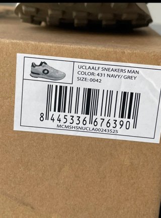 Scarpe Ecoalf Uomo Blu/Grigio Tg 42