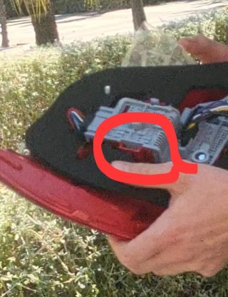 Faro trasero derecho no original Mercedes 2007-201