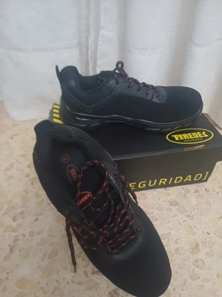 Zapatos de seguridad para mujer negros