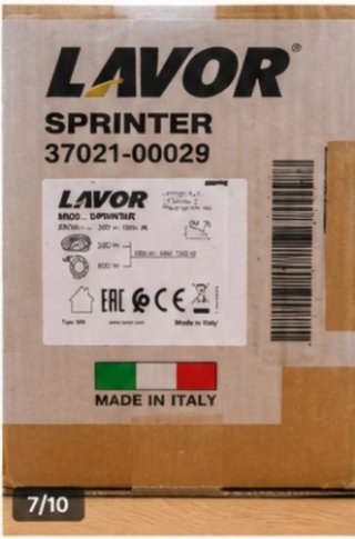 Fregadora-Secadora Lavor Sprinter Profesional