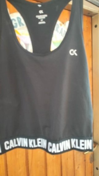 Top Calvin Klein Nero Taglia S