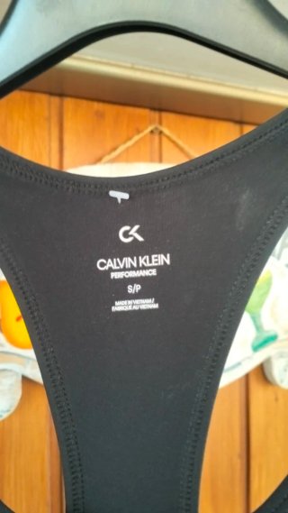 Top Calvin Klein Nero Taglia S