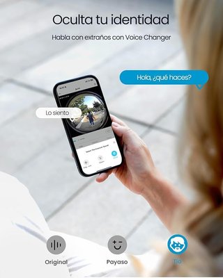 ieGeek Videoportero 3MP 180° sin suscripción WiFi