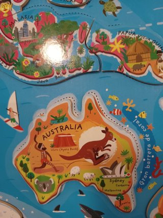 Puzzle Magnético El Mundo Janod