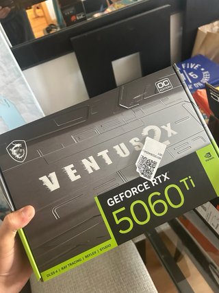 MSI RTX 5060 Ti 8GB GDDR6 Tarjeta Gráfica