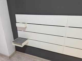 Cabecero blanco Nordli IKEA