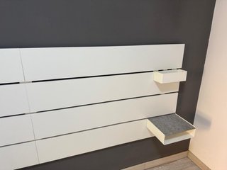 Cabecero blanco Nordli IKEA