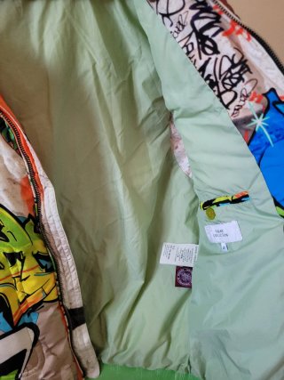 Gilet Versace Multicolor Graffiti