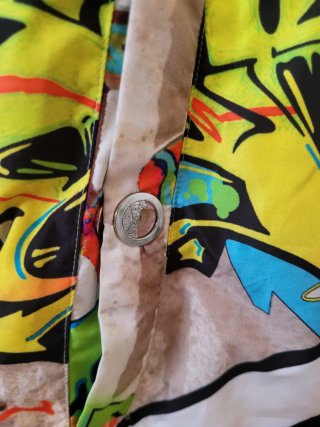 Gilet Versace Multicolor Graffiti