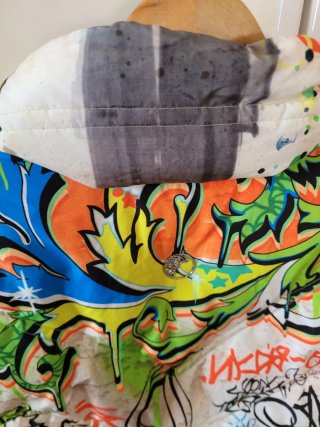 Gilet Versace Multicolor Graffiti