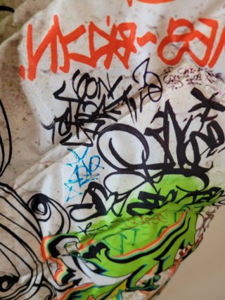 Gilet Versace Multicolor Graffiti