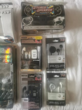 Lote Accesorios Consola PlayStation PSP