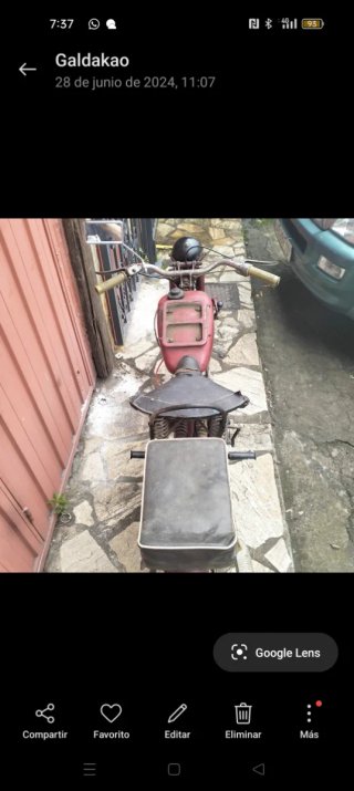 Guzzi 65 Con Permiso de Rehabilitación