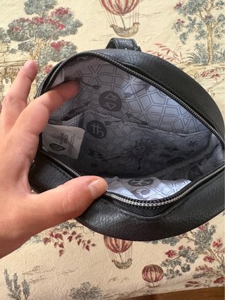 Mochila Redonda Harry Potter Tren Negro