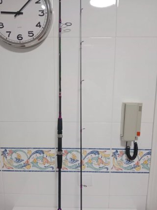 Caña  Daiwa Legalis  45 € y Cinetic Explorer 30€.