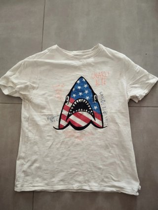 Camiseta Tiburón Bandera USA