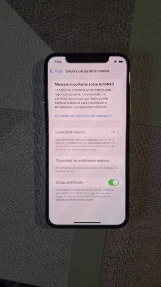 iPhone XS Apple silver
