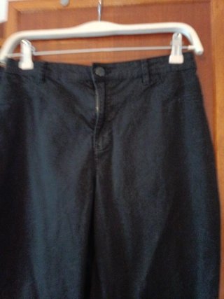 Falda y pantalón negro