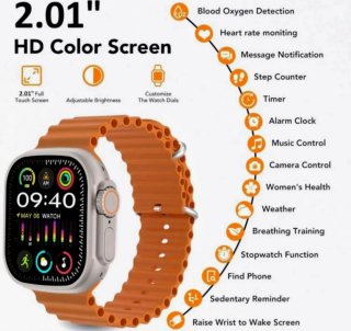 Smartwatch Ultra Naranja