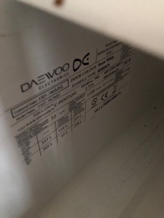 Frigorífico Combi Daewoo Blanco