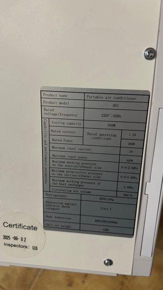Mini Aire Acondicionado Portátil NUEVO