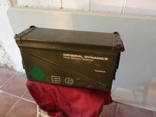 Caja Munición Militar General Dynamics