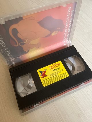 VHS Pinocho - Los Clásicos Disney