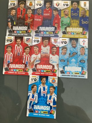 Pack Cartas Panini Vamos 2025/26