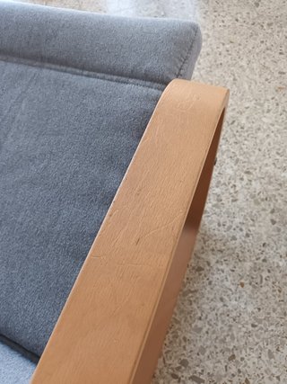 Estructura Sillón Ikea POÄNG Madera
