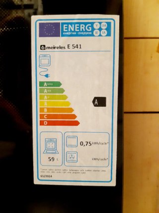Cocina MEIRELES E541X VS NAT PRÁCTICAMENTE NUEVA