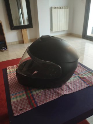 Casco Moto Modular Negro