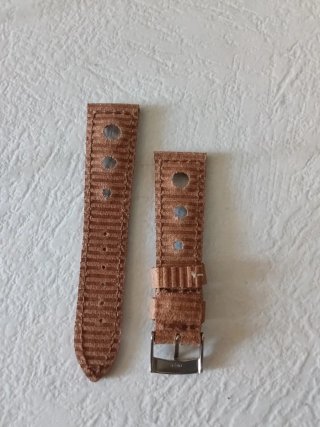 Cinturino vintage vera pelle