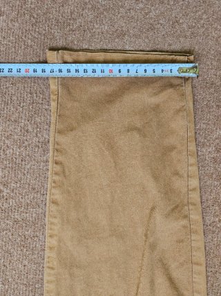 Pantalón cargo hombre color natural