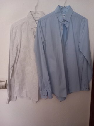 Lote 2 Camisas Calvin Klein Talla M