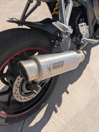 Línea Completa MIVV GP PRO Titanium Honda CBR 650R